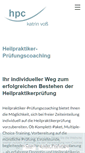 Mobile Screenshot of hp-pruefungscoaching.de